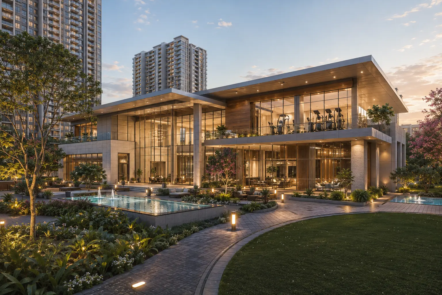 Arvind Sylva Sarjapur 15,000 sq ft grand clubhouse and amenities
